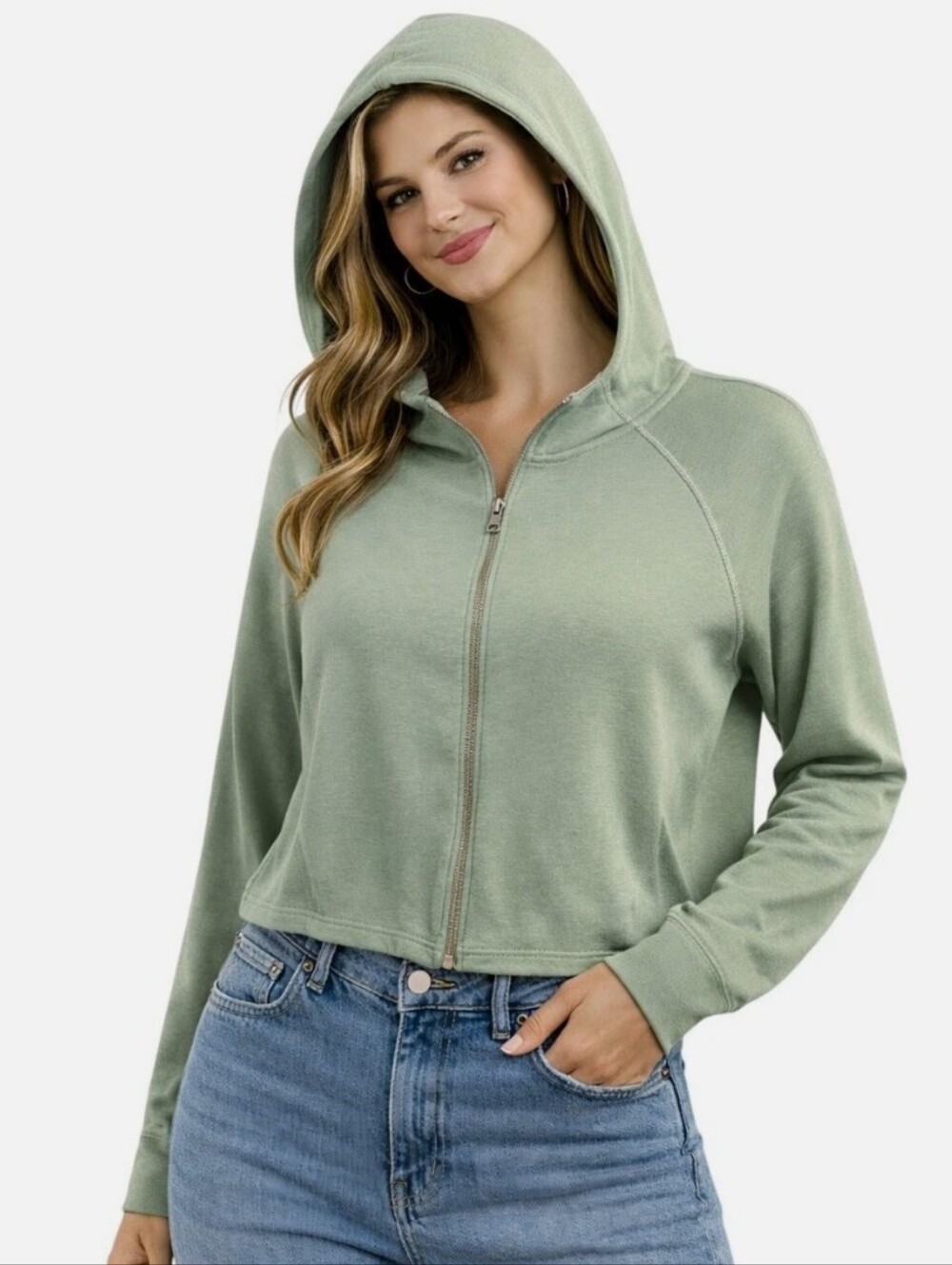 Hollister Gilly Hicks Active Recharge Zip-up Hoodie- XL